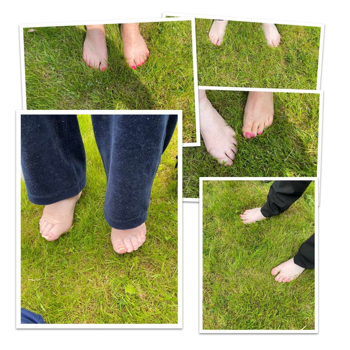 Thursday of #DAW2021 <a href="/LothianSjh/">SJH_Lothian</a>  we have #Squishyourfeetinthegrassday” our patients said.. “it’s the wee surprises that makes the difference” “the fresh air makes you feel the best” ❤️💜<a href="/AgnesRitchie8/">Agnes Ritchie</a> <a href="/tommyNtour/">Tommy Whitelaw BCAh</a> @gillian_mcauley <a href="/aristyro/">Aris Tyrothoulakis</a> <a href="/SmattieWilson/">karen wilson 🧩</a> <a href="/Siobhannp2/">Siobhann Blair QN</a>
