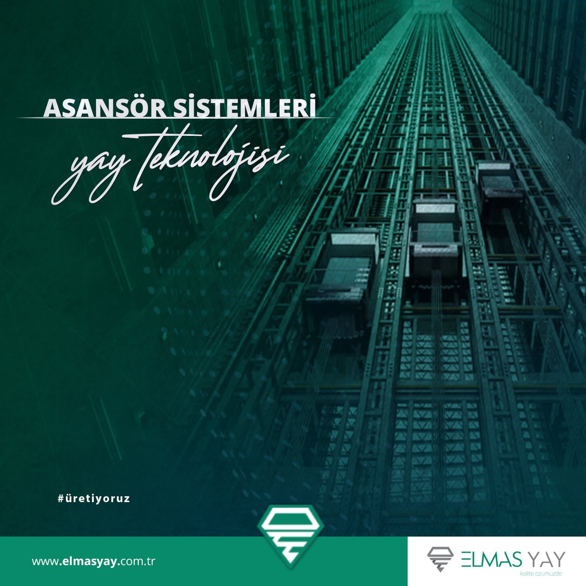 elmasyay_tr's tweet photo. Asansör Sistemlerinde kullanılan yay teknolojisini üretiyoruz.
#elevator #cncspringmachine #spring #cncspringcoilingmachine
#yay #YayÜretimi #Yayİmalatı #springwire #otomotivsanayi #tarım #silahüretimi #sanayi #Agriculture #tarımsanayi #ziraatsanayi #savunmasanayi https://t.co/gq1ceBDWvf