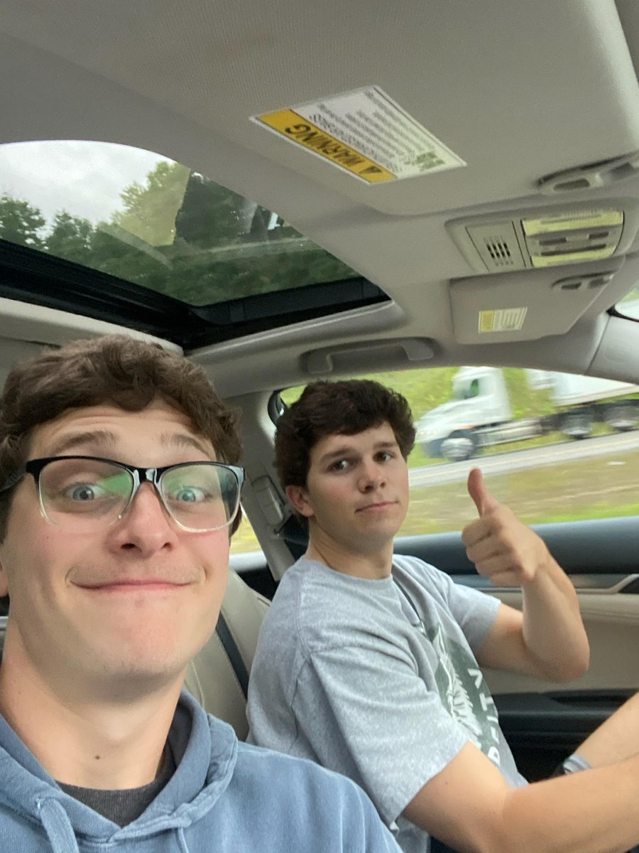 AdamBelinger's tweet photo. First big road trip for the boys.  Myrtle Beach for a month to play 20 Baseball games life does not get much better. @dean_belinger23 @bradenrileyy @OUCardsBaseball @BCBL2021 @oobaseball https://t.co/CbndyqVW3A