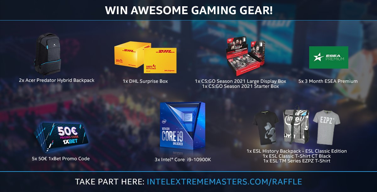 Intel® Extreme Masters tweet media