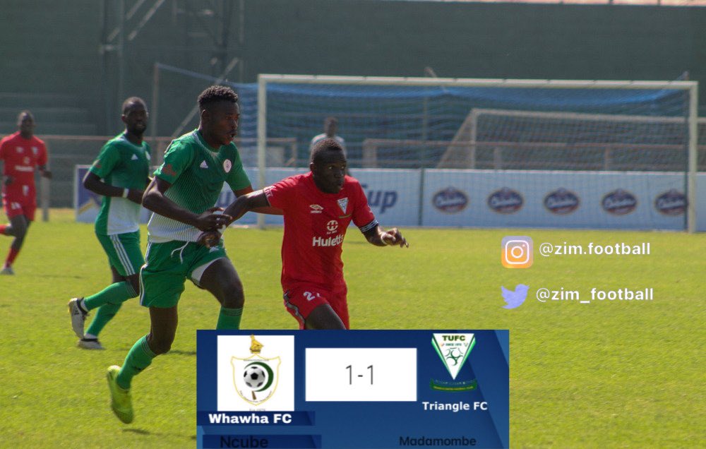 zim_football's tweet photo. Full Time:G1
#ChibukuSupercup
Whawha FC 1-1 Triangle FC
Ncube⚽️ Madamombe⚽️
https://t.co/oPeUnGLA4F
#Zimbabwe #whawha #trianglefc #zimfootball #ChibukuSuperCup https://t.co/9ksQVOLsqg