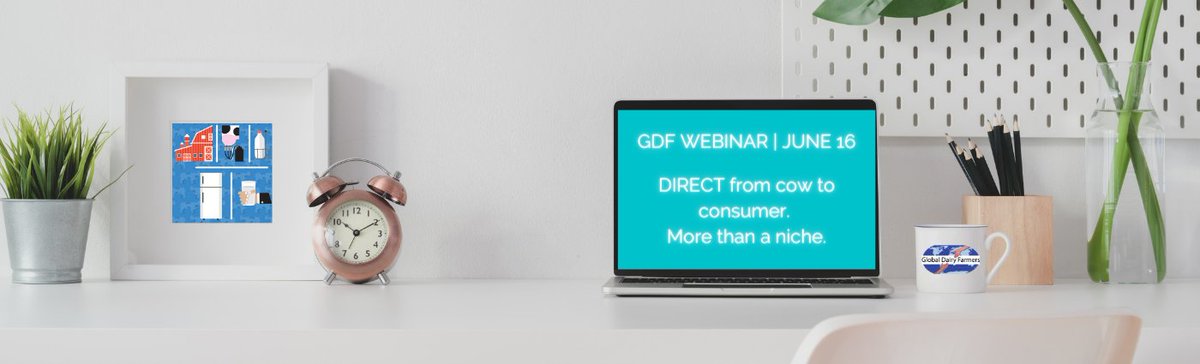 GDFnetwork's tweet photo. GDF WEBINAR | DIRECT from cow to consumer. More than a niche.
Join us June 16th! On farm-dairy processing, bottling, supplychain, positioning, marketing &amp; sales: Discussing the added value and the hurdles encountered along the way.
Registration link:https://t.co/TEwzZXhaIU
#dairy https://t.co/9XksGDpF9w