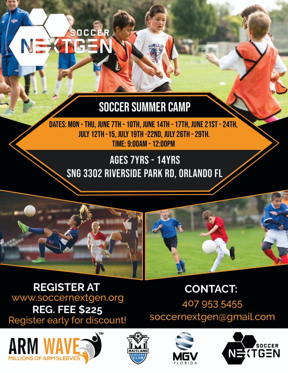 soccernextgen1's tweet photo. Summer Youth Soccer Camps start 6/7/21 at 9a! We're hosting 6 separate weeks of camp! Check out our website https://t.co/682VRmf3KW for more info &amp; to register. https://t.co/JMk4LcWC9p