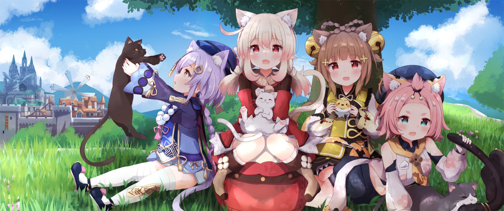 つつちゃ 猫耳日和 リクエストで描きました つつちゃ 猫耳日和 リクエストで描きました