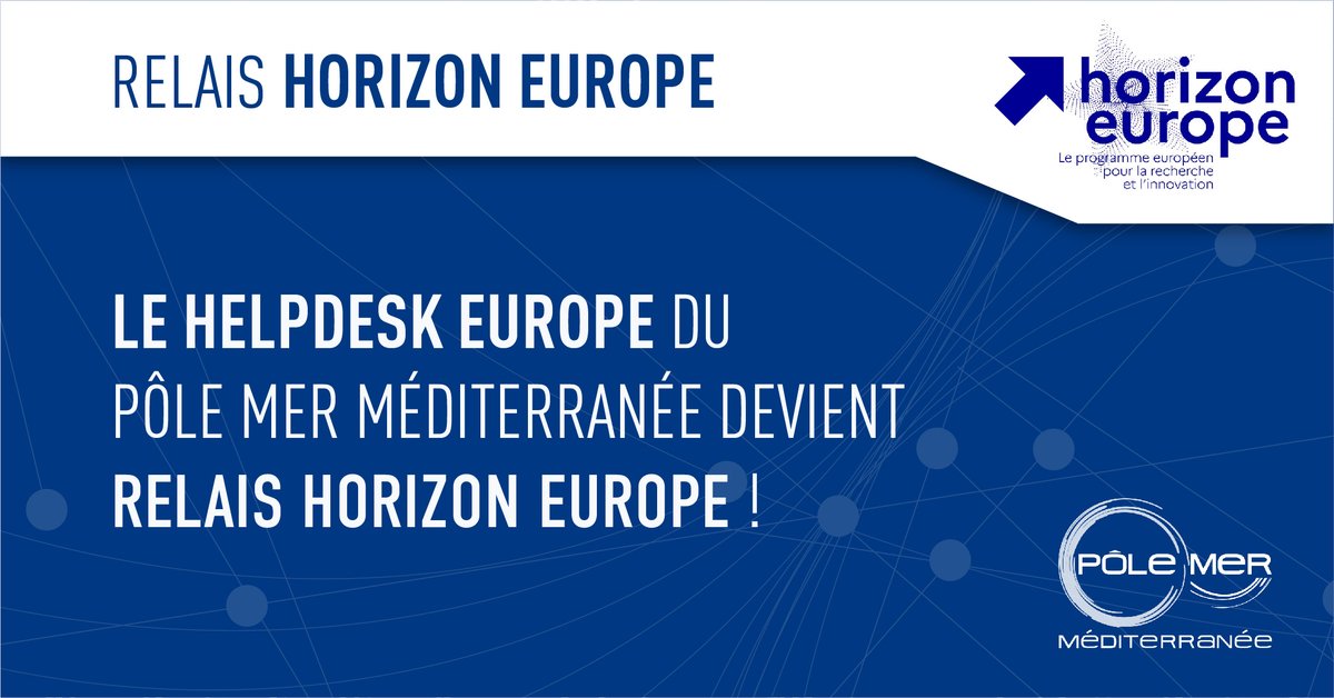 🇪🇺📣 Notre #HelpdeskEurope est officialisé #RelaisHorizonEurope par <a href="/sup_recherche/">Ministère Enseignement supérieur/Recherche/Espace</a> ! 🚀 Désormais, nous vous tiendrons informés des dernières informations concernant les AAP et évènements <a href="/HorizonEurope1/">HorizonEurope</a> susceptibles de vous intéresser ! <a href="/FrancePcn/">PCN France Horizon Europe</a>

🔗 swll.to/K0oqsPW