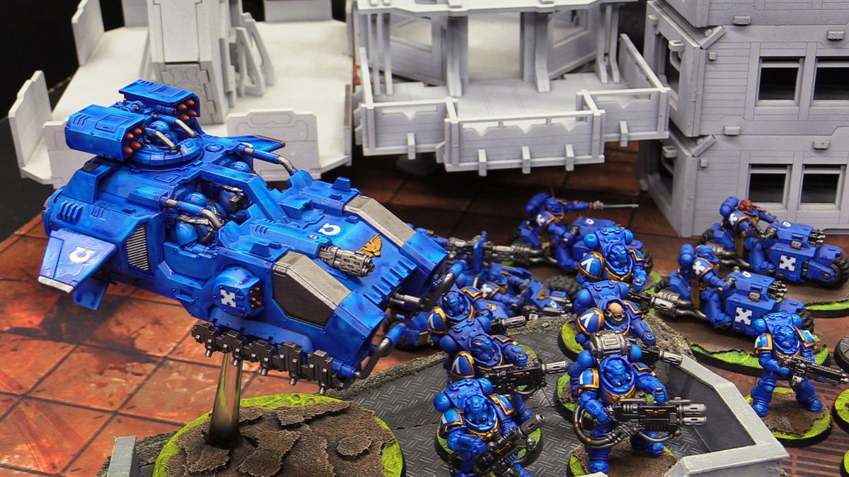 TableTop_Devils's tweet image. Another week, another battle report. This time it was the #Ultramarines and the #DeathGuard who graced our battle bunker. Click the link below to enjoy the 2000 point #battlereport on our YouTube channel.
youtu.be/VTD0Hlu0PVs

#warhammer40k #warhammer #40k #warhammercommunity