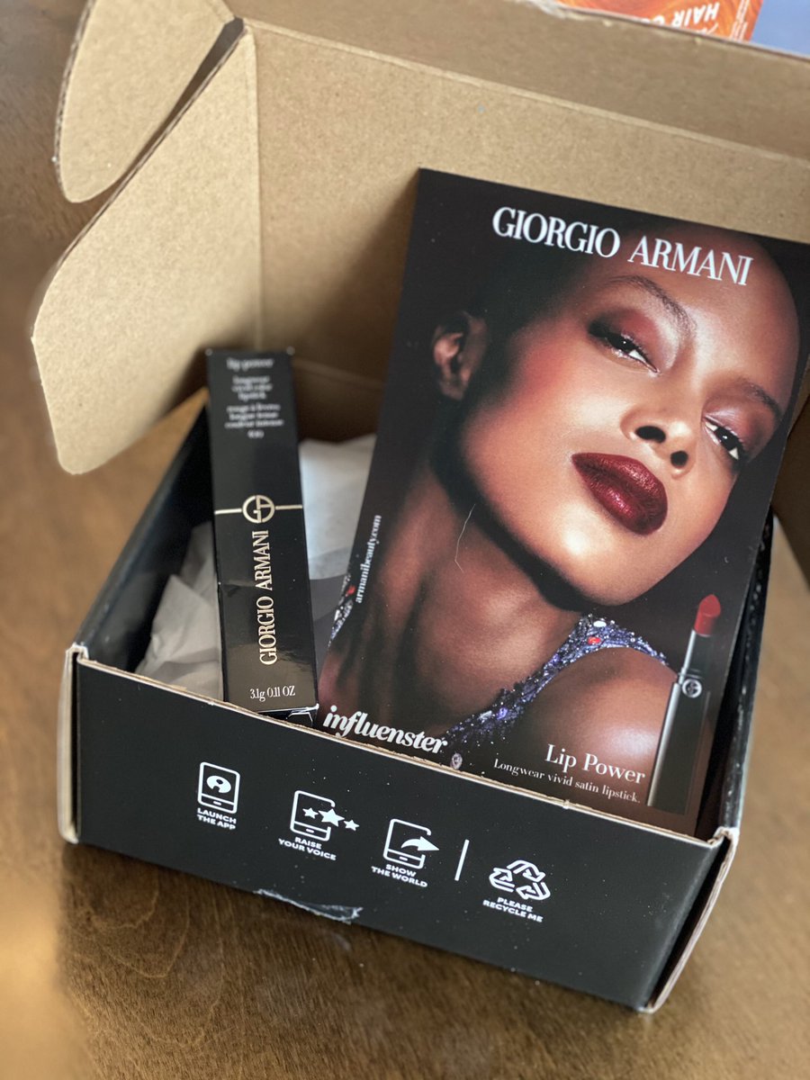 AshleyMarie322's tweet photo. #ArmaniLipPower #giftedbyarmani #contest #complimentary @armani @Influenster https://t.co/yuqX2a3iE6