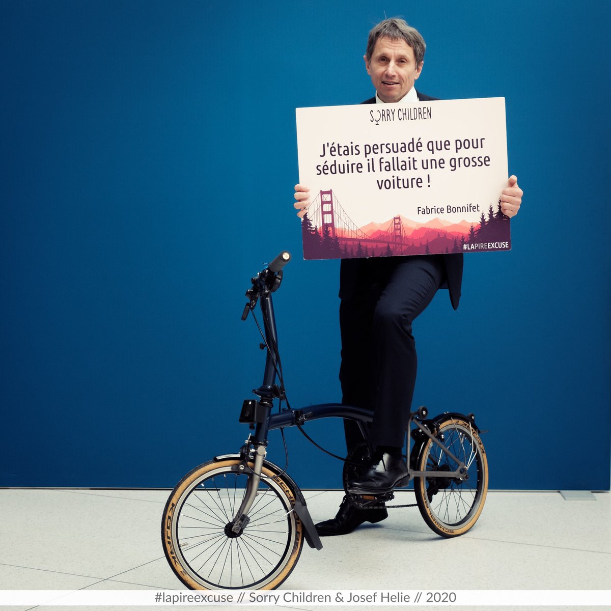 "Si à 50 ans tu n'utilises pas ton vélo 🚲, tu n'as rien compris de l'essentiel !" 
#journeemondialeduvelo