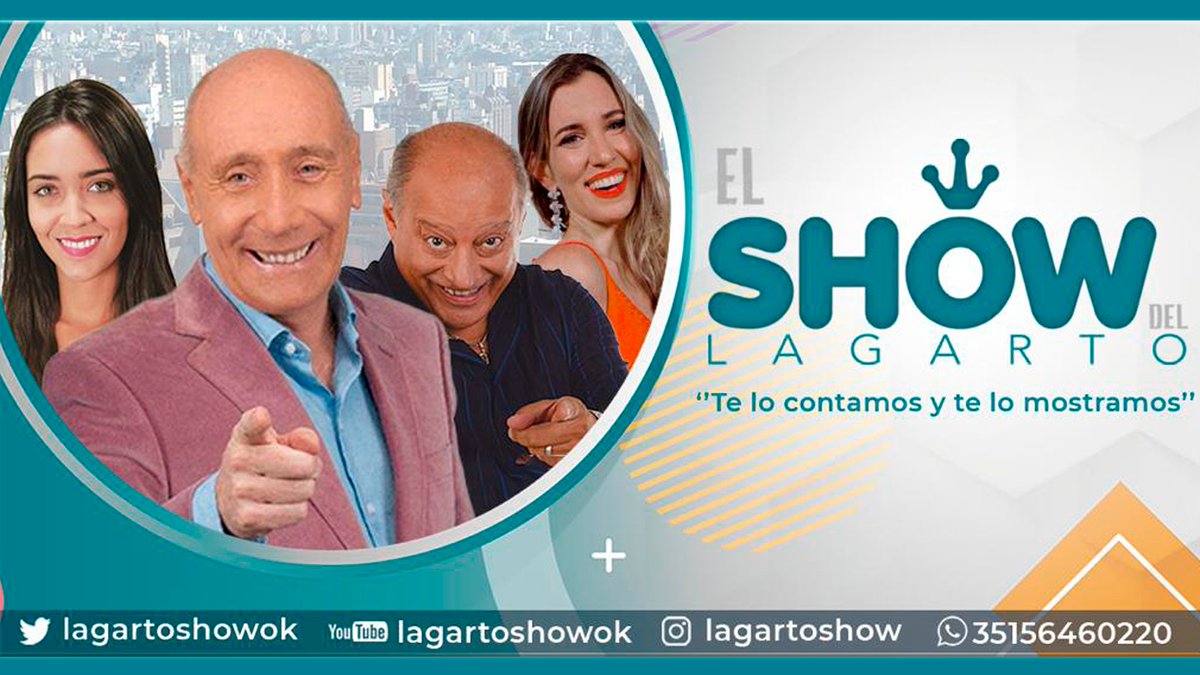 #Córdoba Buen día, #BuenJueves para todos!
Ya arrancó El Show del Lagarto
Suscríbite a nuestro canal de YouTube para ver nuestros videos, recibir notificaciones y avisos cuando publiquemos novedades.
👇👇👇
bit.ly/2GSkS9I