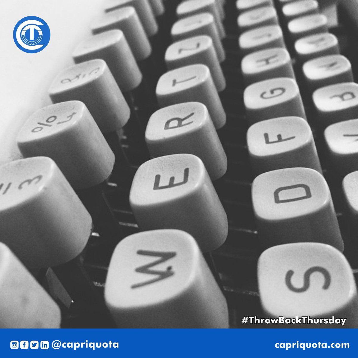 capriquota's tweet photo. Can you recall what you did with this???
#capriquota #throwbackthursday #techthrowback #techthrowbackthursday #justthinkit https://t.co/UDhHb2nUYz