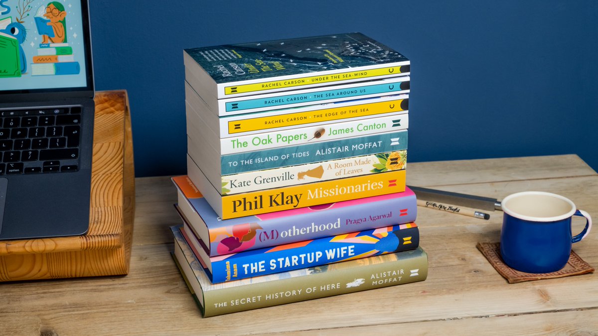 The full pile of books!