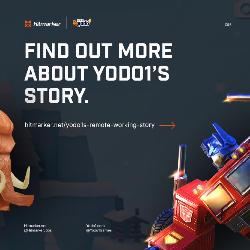 HitmarkerJobs's tweet photo. We love the story behind @Yodo1Games' transition to a #workfromanywhere culture during the global pandemic. 😍

We spoke to them about how and why they embraced #remoteworking during this difficult time. 

Check out the article below!