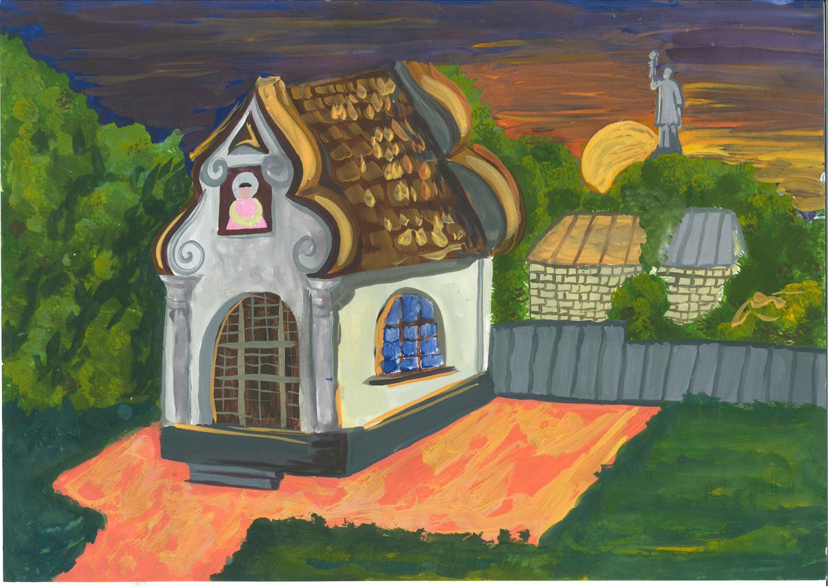 #MuseumWeek2021 #ChildrensEyesMW Children of Chyhyryn saw the memories in this way