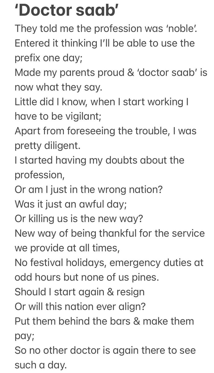 doctorniikii's tweet image. Things will have to change.✊🏼
#standwithdoctors 
#MedTwitter