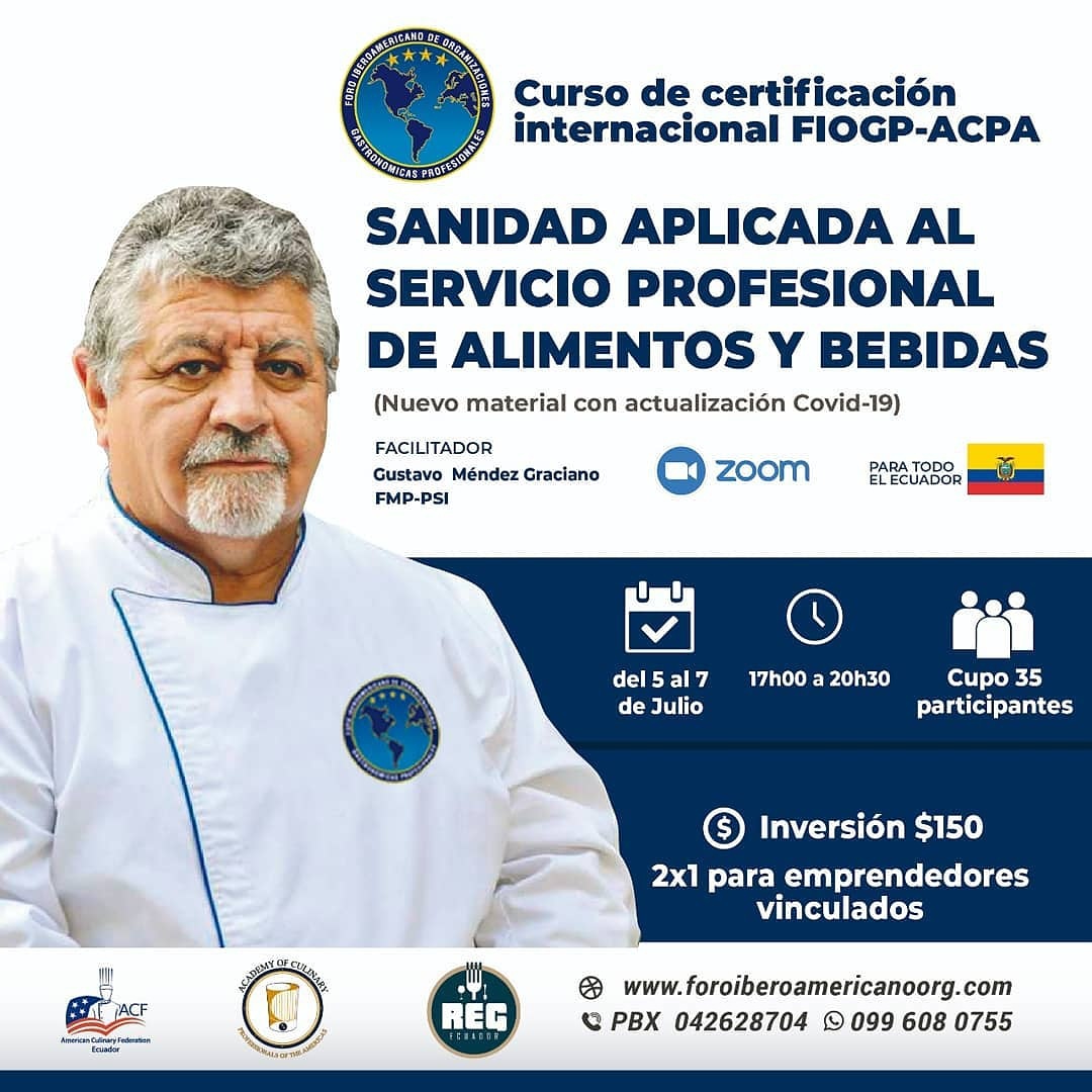 Curso válido para el proceso certificativo internacional FIOGP-ACPA. Disponible para #Ecuador 🇪🇨

5, 6 y 7 de julio

2x1 para emprendedores!

Inscripciones: 593 99 608 0755

foroiberoamericanoorg.com