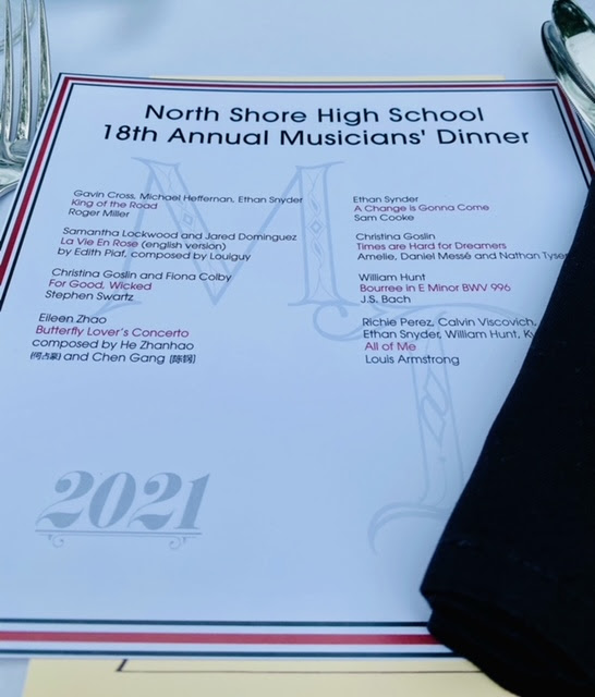 North Shore Musicians celebrated a beautiful year together last night at the Annual Musicians' Dinner. #NsArtsLiftUsUp <a href="/NSArts1/">North Shore Fine & Performing Arts</a>