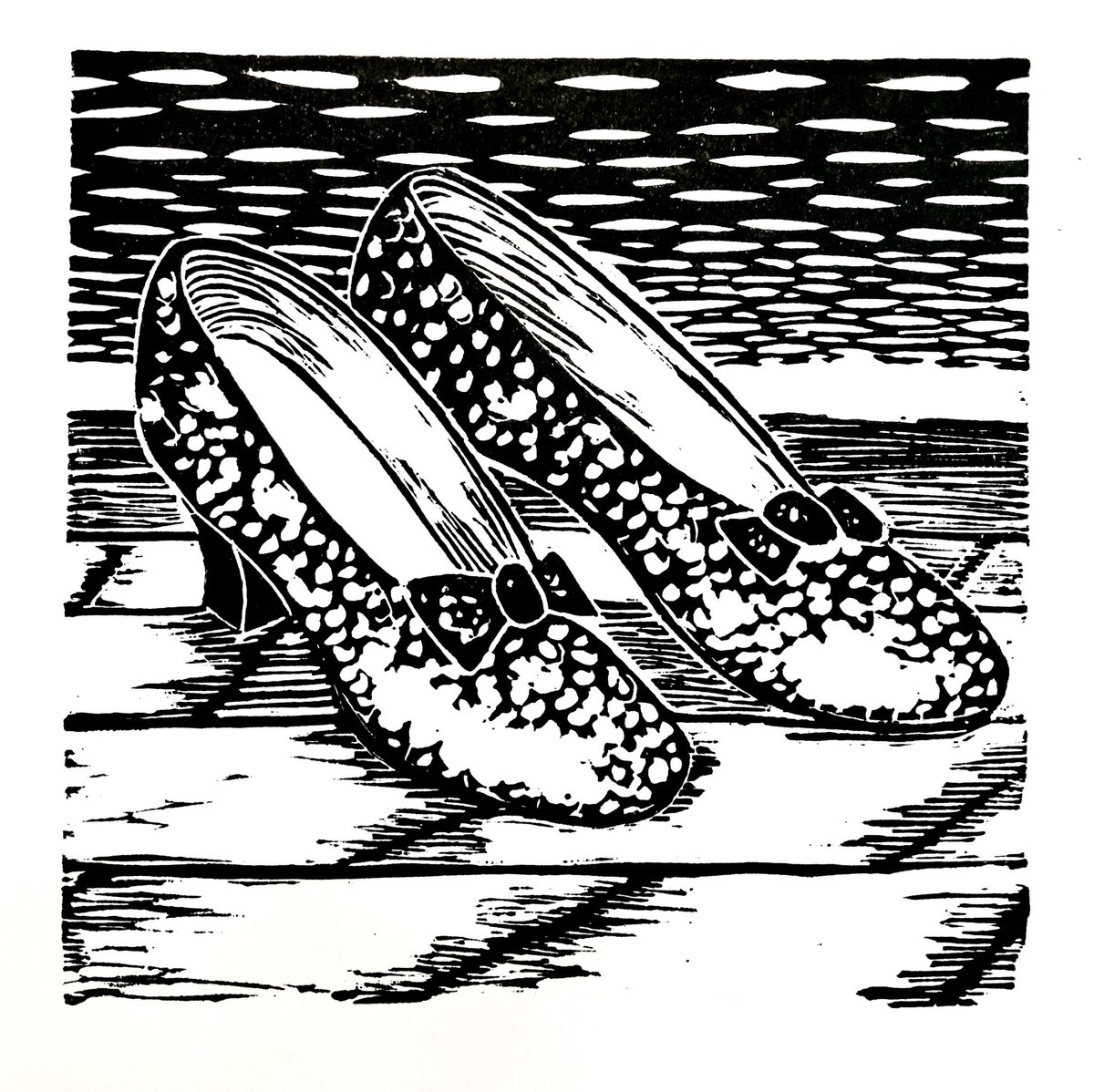 Witch Please #linocut #printmaking