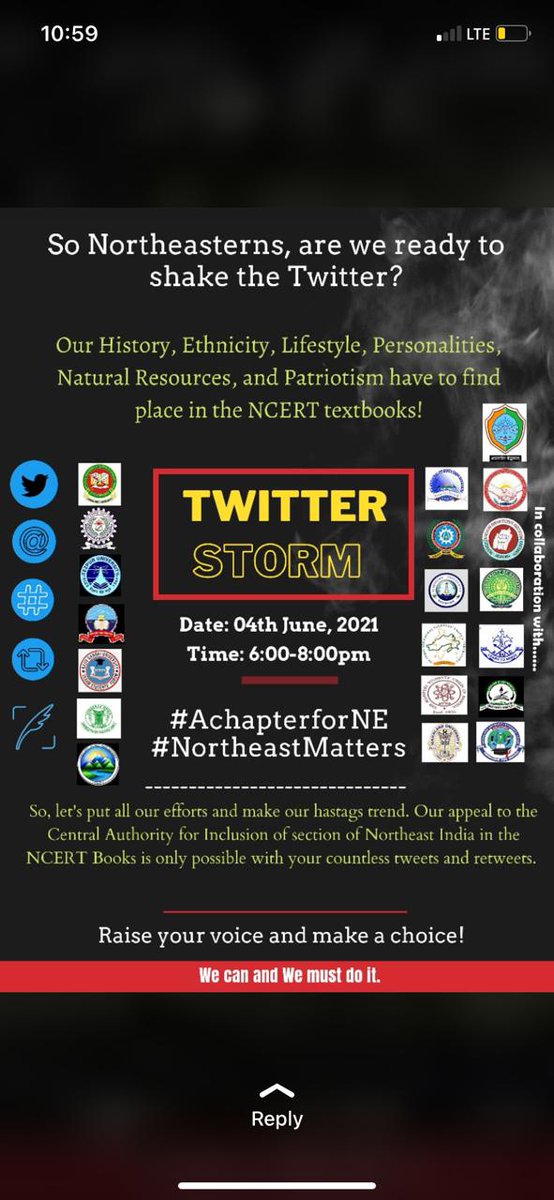 ChakangYangda3's tweet photo. I support " TWITTER STORM " 
#NortheastMatters
#AchapterForNE https://t.co/wrMMSGsszG