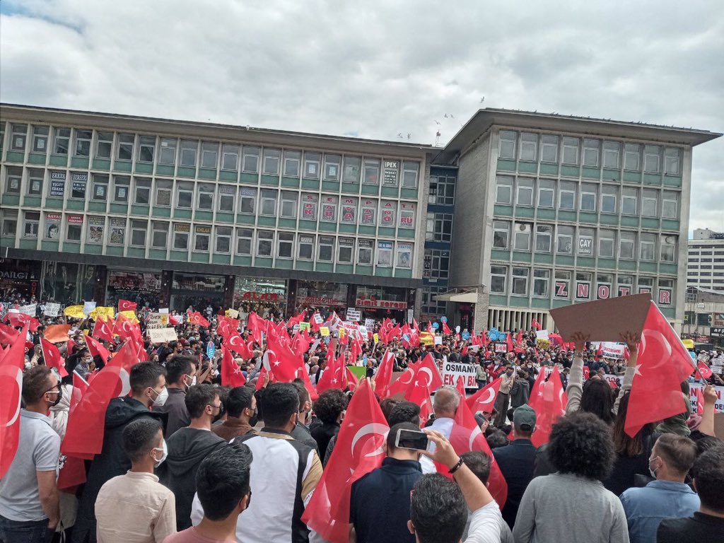 Ankara böyle kalabalık görmedi 

#Ek40BinUlustaHakArıyor