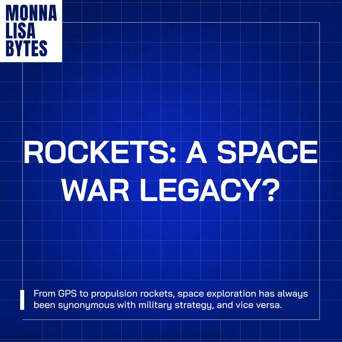 The rocket is an unusual object built by humanity’s desire to go higher, go faster, break harder, and kill better, and somehow rockets are behind many glories and massacres of our century. Link here to subscribe to our biweekly newsletters: monnalisabytes.us19.list-manage.com/subscribe?u=8c…