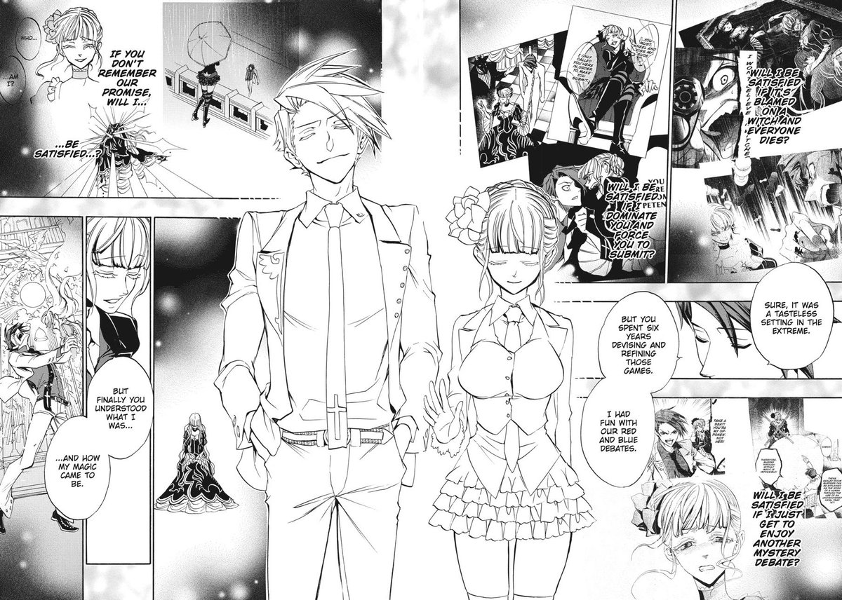 EP 8: Well, the EP 8 manga is a complete superior rewrite, improves the storytelling so much by concluding left out character arcs in the VN, making the thematics much clearer and more nuanced, and adds entire new sections everywhere.