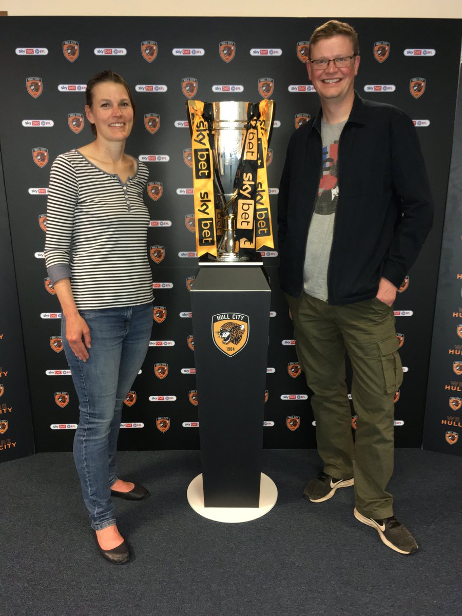 ⁦<a href="/HullCity/">Hull City</a>⁩ Great to be back at the stadium! #hcafc #champions