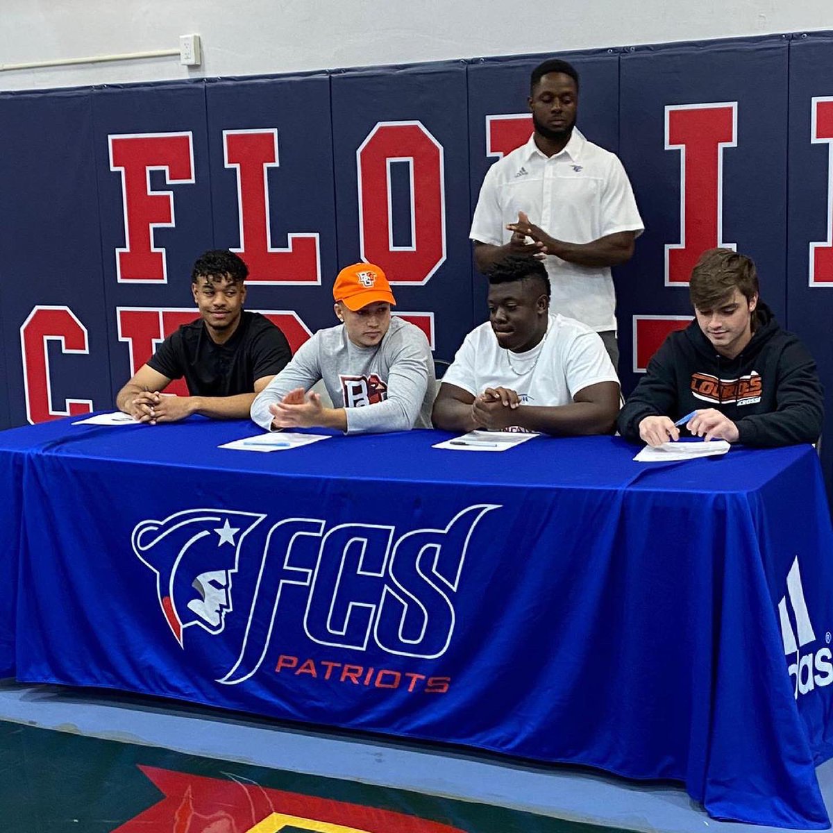 2021 FCS boys signing letter of intent to play at the next level. Proud of all these guys!! 🏈🏈💯💯
