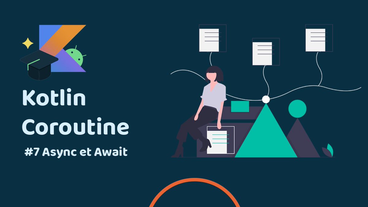 drcmin2's tweet image. Exécutez asynchroniquement les instructions dans un coroutine grâce aux fonctions async et await

 📺👉 youtu.be/ld9TU_sGzH8

#Android #Kotlin #KotlinCoroutine #100DaysOfCode #infoSec #jetpackCompose #tech #coding #programming