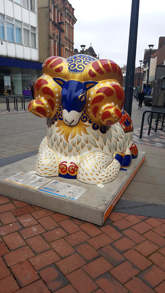 BrooksideDerby's tweet photo. The Derby ram Trail is still on and the Rams are still out there waiting to be found let us know how many you have found #derbyramtrail  #ramtrail  https://t.co/ruAAgFwIaR https://t.co/2K6WMBVKpR