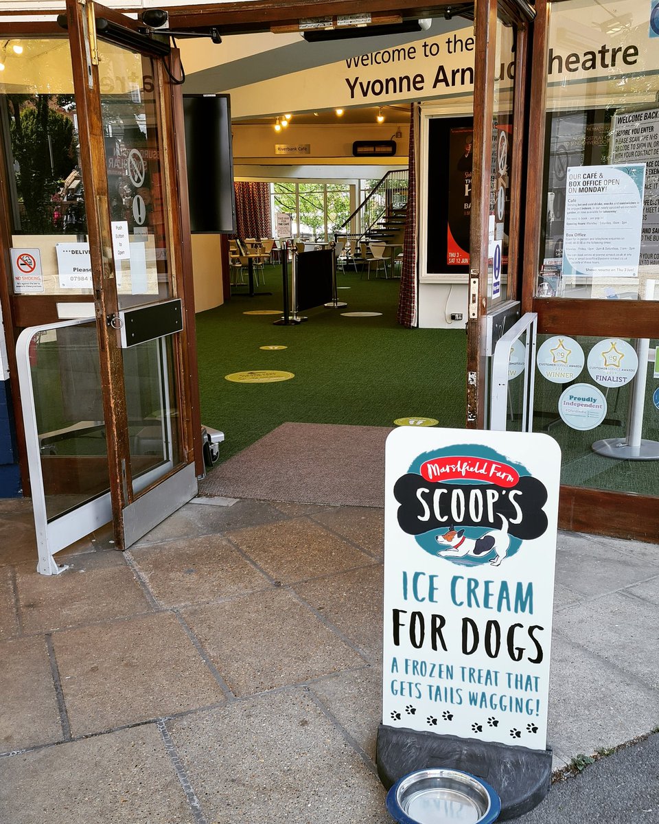 We all love an ice-cream when the sun comes out, and now your dogs can join the fun too! 🍦

We welcome well behaved dogs to our Café's riverside garden so pop on down and enjoy an ice cream in the sun with them (human versions available too!)! 

#Guildford #Dogs #DogIceCream
