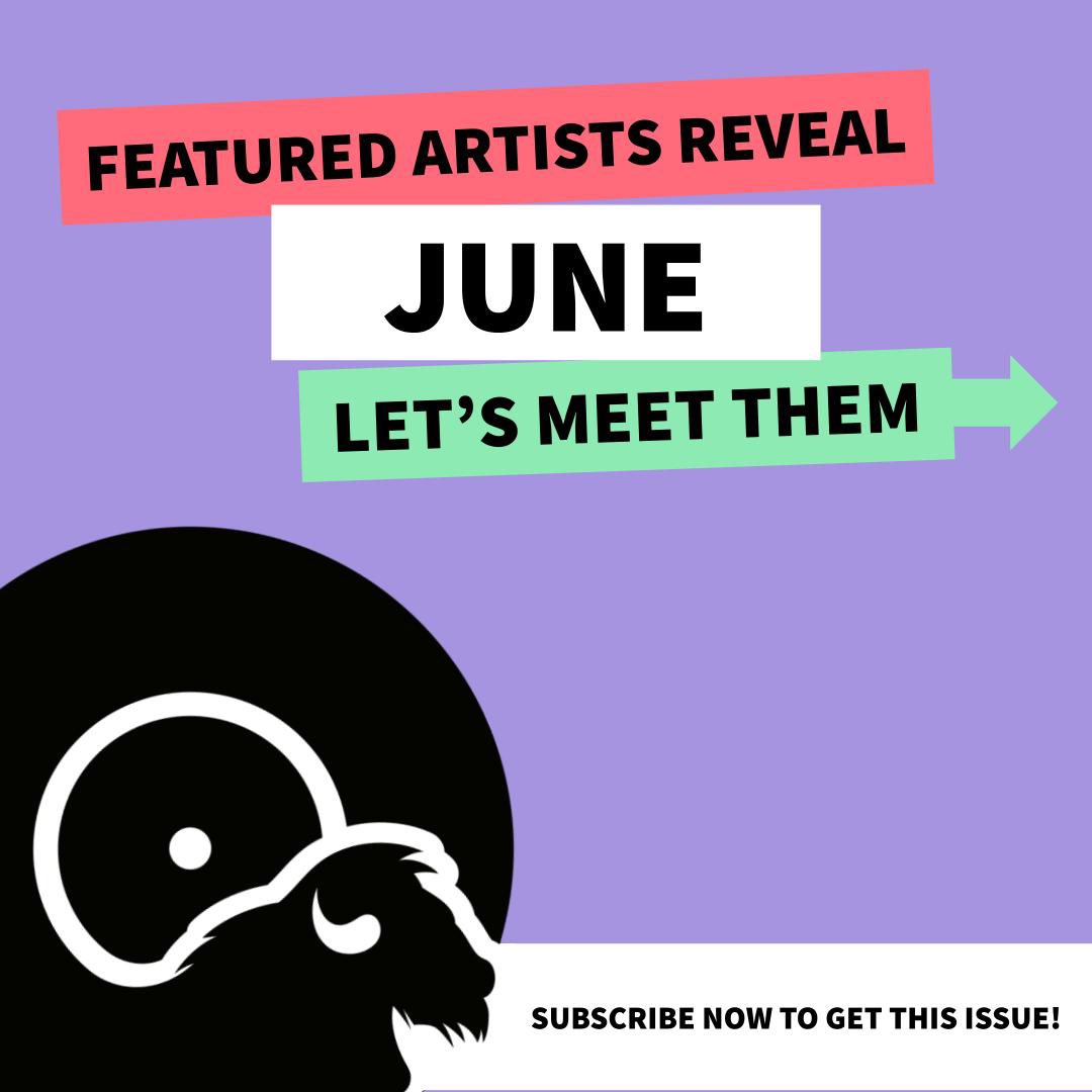 groovalo's tweet photo. Our June Artists! 🐃🎵💥 The new members of our ethical vinyl subscription box family are... https://t.co/89bJMwf7ry