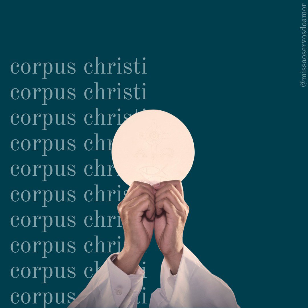 mservosdoamor's tweet photo. “Não há meio melhor para se chegar à perfeição”. Santa Teresa de Ávila
#servosdoamor #CorpusChristi  #Eucaristia https://t.co/saY1rQfchT