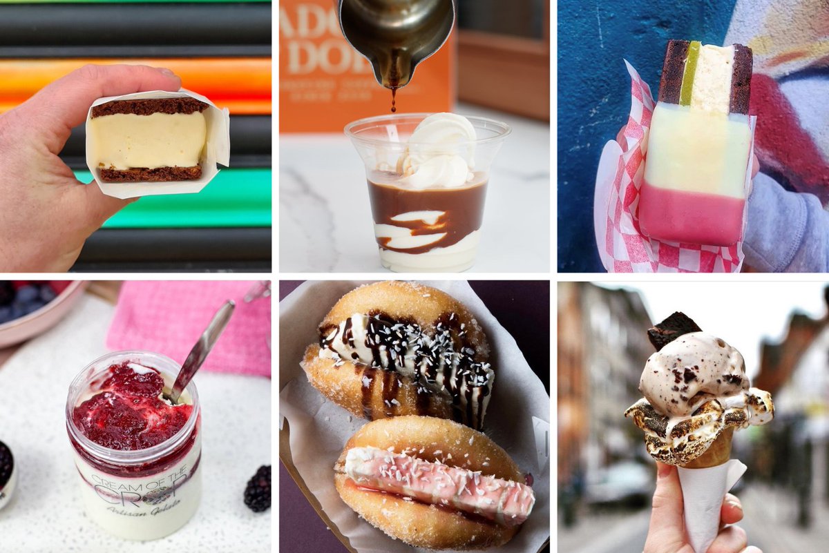 16 ice-creams you need in your life this summer, from Ice-Bergers to affogatos, ice-cream filled bao to the Wibbly Wobbly Wonder reinvented... allthefood.ie/single-post/16…
