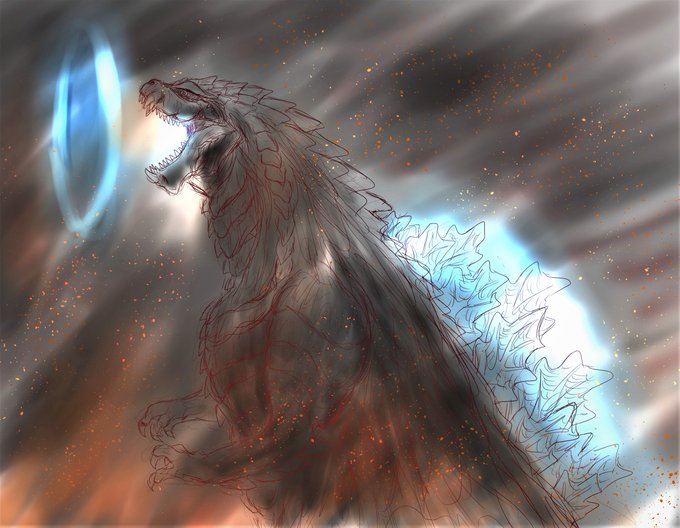 ゴジラspのtwitterイラスト検索結果
