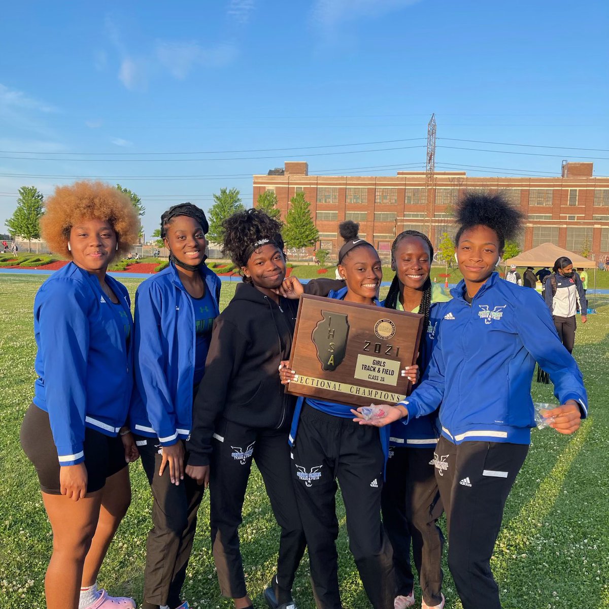 mcreducates's tweet photo. 2021 SECTIONAL CHAMPIONS!! Our awesome Girls track scholar athletes are going downstate in the 100, 200, 400, 4x100, 100hurdles, 300 hurdles, long jump, triple jump, high jump!!! @SSICPTars @ChiPubSchools @APLaurel 

#GOTARS!!!!! https://t.co/sSfcOLY5Hn