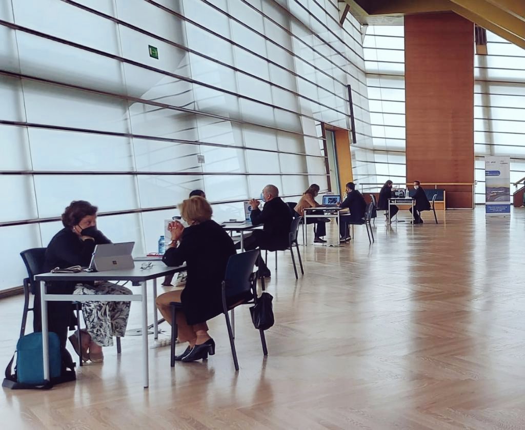 KursaalDonostia's tweet photo. Damos la bienvenida a #Donostia a los Palacios de Congresos y a las asociaciones y OPCs al primer #workshopAPCE. En la jornada de hoy las asociaciones están conociendo de primera mano las posibilidades que ofrecen los Palacios miembro de cara a acoger sus congresos. #SomosAPCE https://t.co/nTOVmPsc73