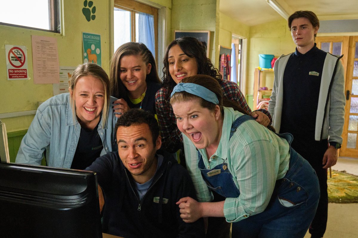 BritBox_US's tweet image. When the owners of Woodvale Kennels announce they’re selling the business, the staff are devastated to learn they may be out of a job. So what happens when the lottery looks like the only lifeline? Find out on #TheSyndicateDoubleorNothing, now streaming on BritBox!