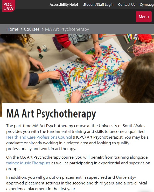 We are looking for art psychotherapy lecturers to join our teaching team at USW! Get in touch for more information. #USWartpsychotherapy ce0091li.webitrent.com/ce0091li_webre…