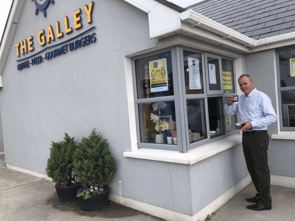 McHughJoeTD's tweet photo. The best of coffee this morning at #theGalley in Downings - thanks to Maggie and the team ☕️
@VisitDownings @visit_donegal 
@highlandradio @GregHughes2 @HighlandNews #NaDúnaibh https://t.co/56IVD9Ybar