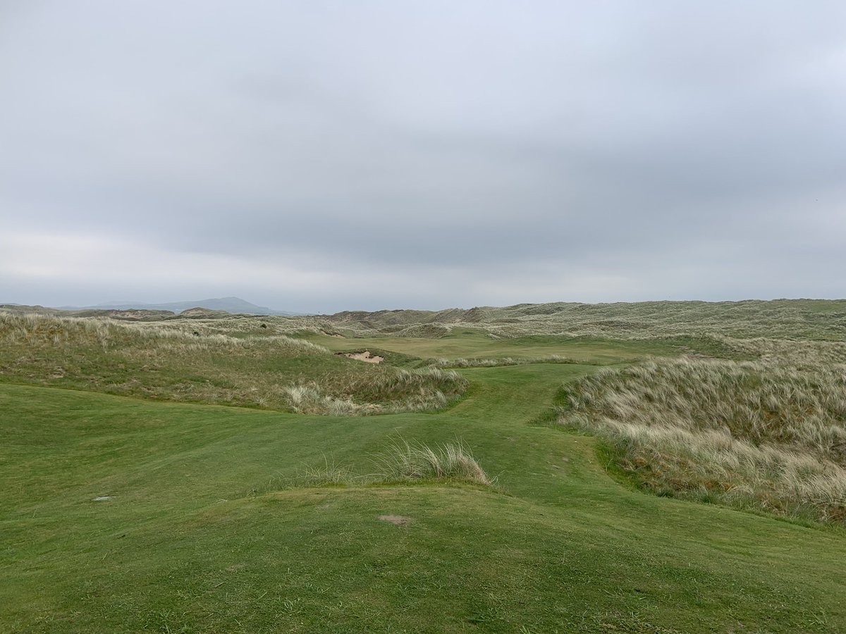 Played Tom Doak’s new St Patrick’s Links <a href="/Rosapenna1893/">Rosapenna Golf Resort</a> today and it’s going to be a sensational addition to Irish golf. Minimalist design at its best. Superb.