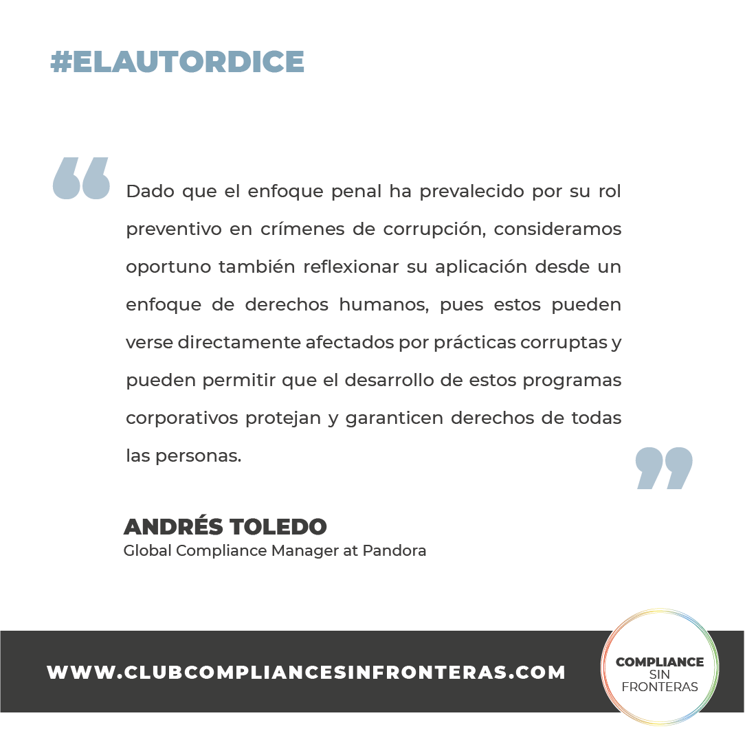 ¡Gracias Andrés por ser parte de CSF!

¿Todavía no eres parte de CSF?
Hazte miembro en: clubcompliancesinfronteras.com

#compliancesinfronteras #comunidadcompliance #comunidaddigital#unlibrodiferente
#compliance#anticorrupción#riesgos#complianceofficer #culturaetica #culturadecompliance