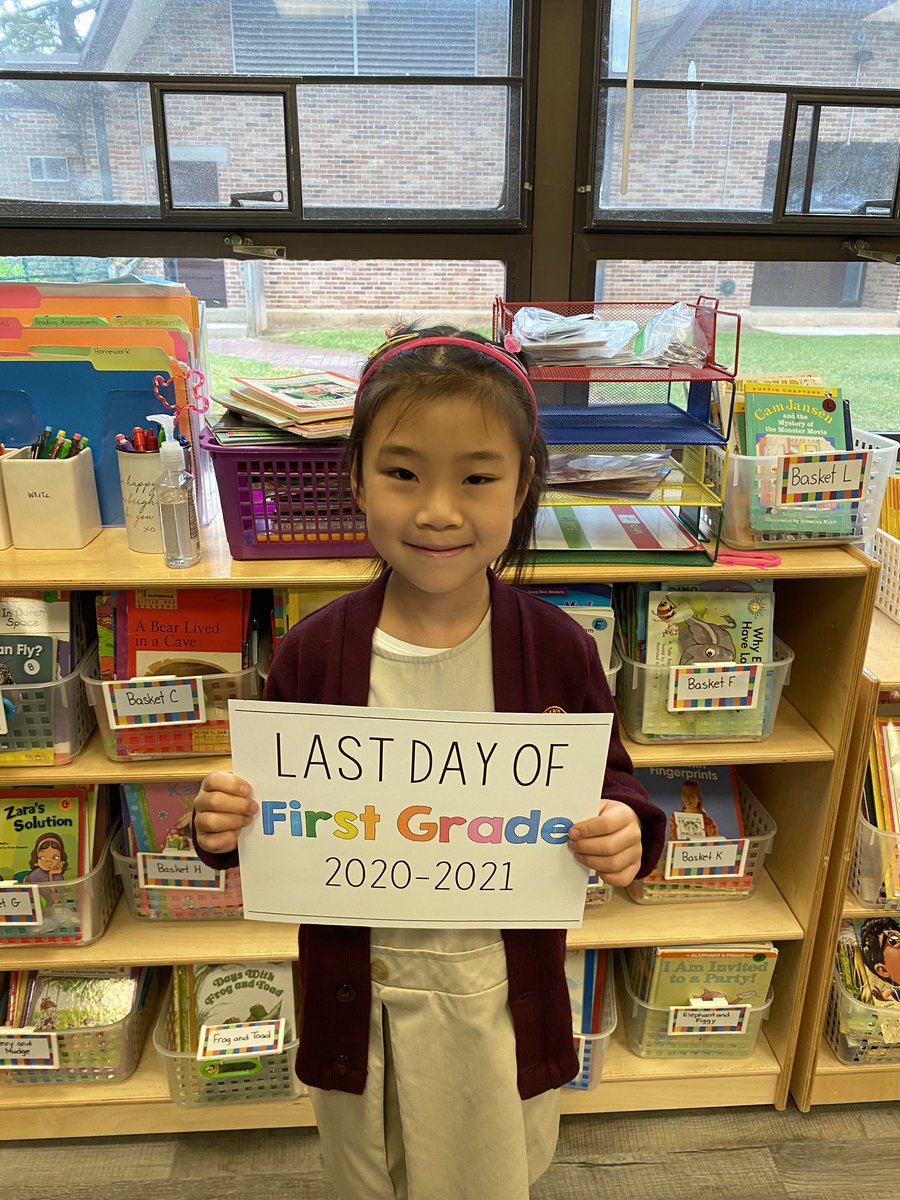 SI_Academy's tweet photo. Last day of first grade! #lastday #readyfor2nd https://t.co/BOmDTBog6s