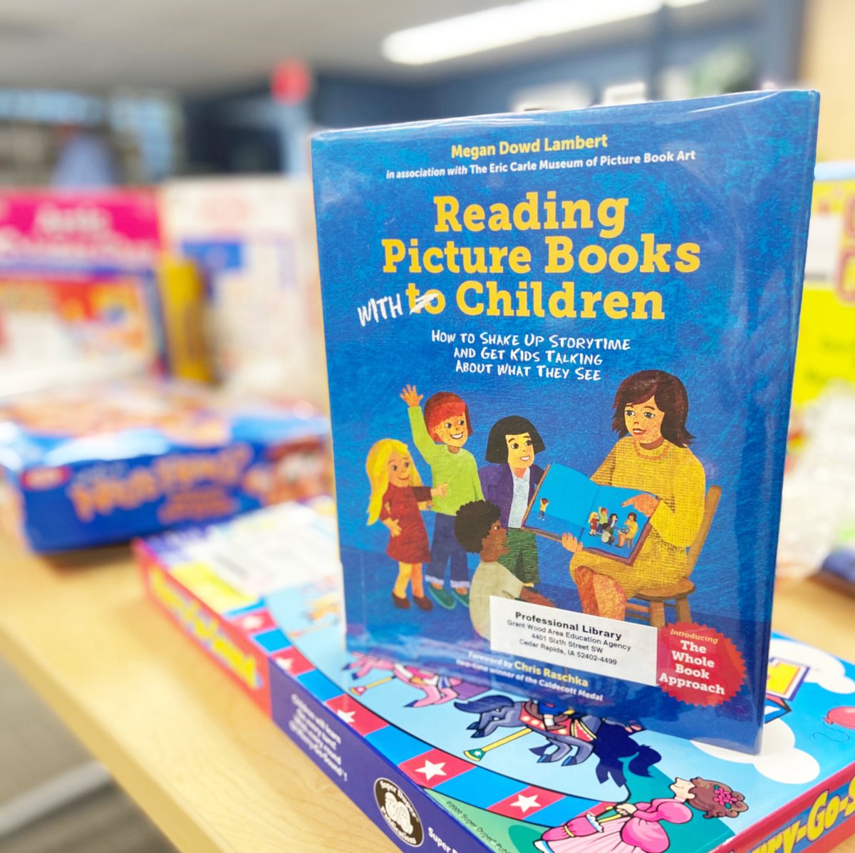 GrantWoodAEA's tweet photo. We have a few new and exciting professional books available in the Media Center! 
Teachers, did you know you can still check out these resources and more over the summer? Information about our summer hours and reservations can be found here: https://t.co/0ckqQvZQvk https://t.co/qCBEqdpXmx