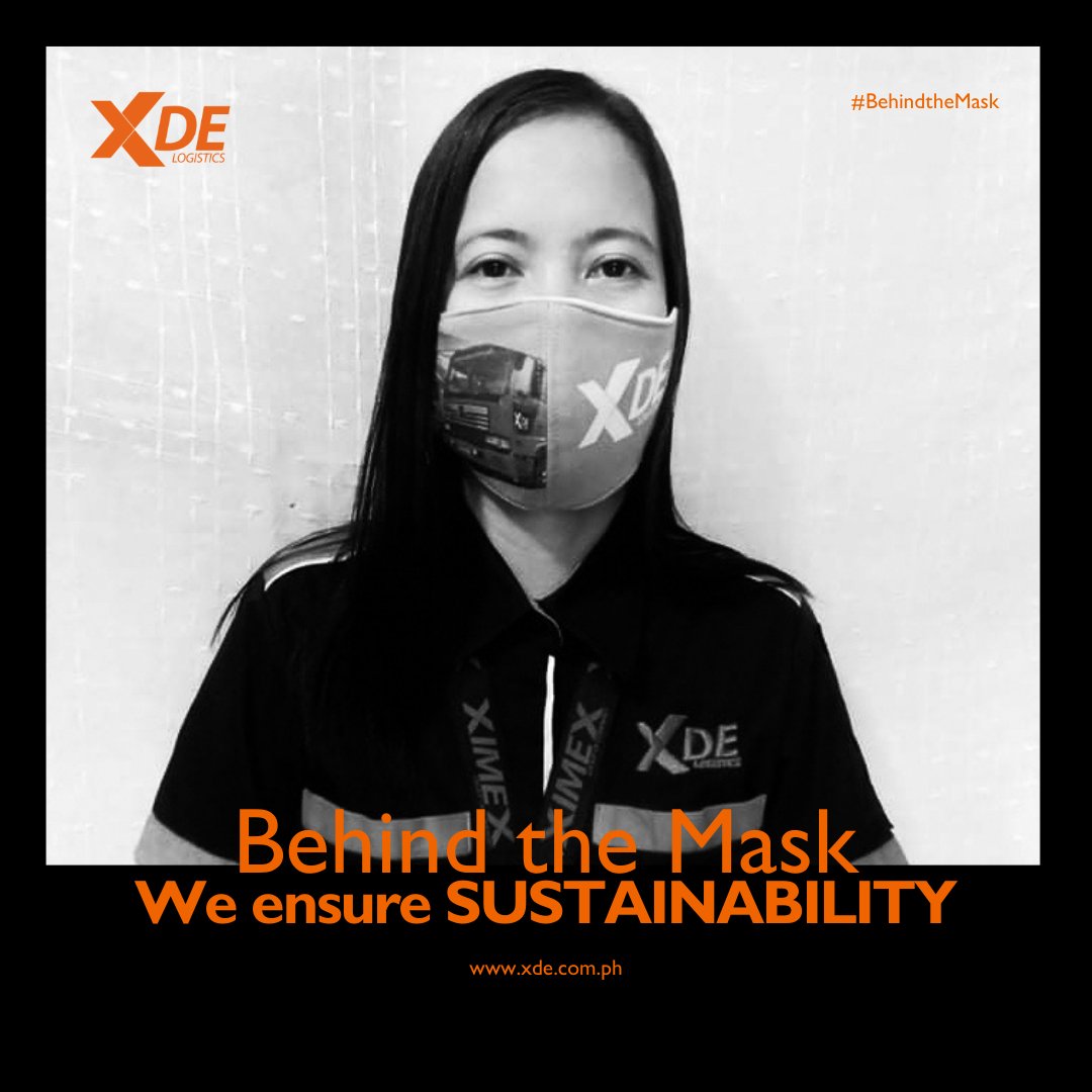 xdeofficial's tweet photo. Behind the Mask we ensure SUSTAINABILITY by setting reasonable business goals and working towards them

This is XDE Logistics.
For more information:
https://t.co/E3yxup2x7C
#XDE #XDELogistics #BehindtheMask https://t.co/W18aOQ4RMK