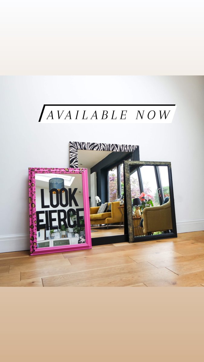 ivybinteriors's tweet photo. 🚨Now live 🚨

Head over to our Etsy shop to take a closer look. 

https://t.co/biTlmIUciX 

🦓 🐆We’re also delighted to say that the Zebra and Look Fierce mirrors have already found a new homes. 

#upcycling #newproduct #forsale https://t.co/wDRL7BICHh