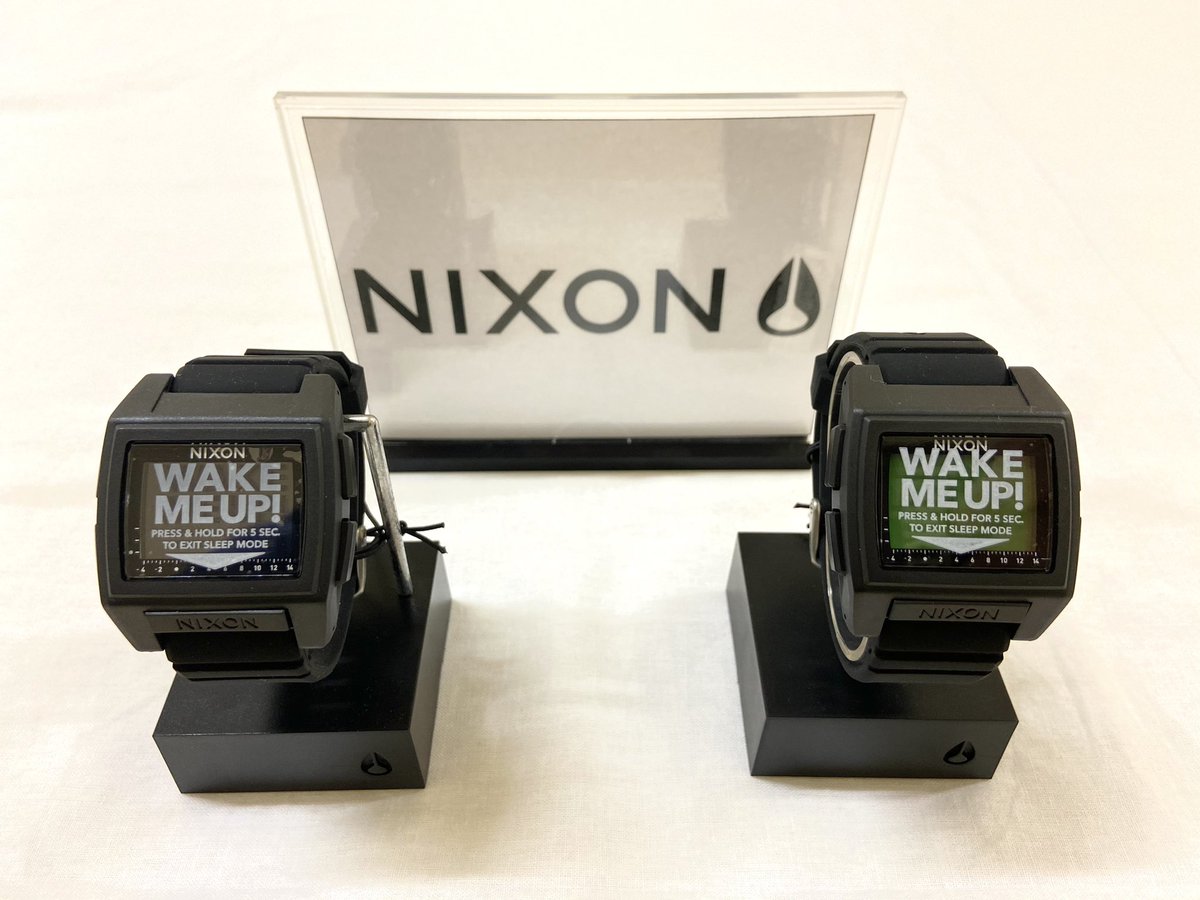oshmans_NGO's tweet photo. 【Staff recommend】
.
NIXON Base Tide Pro
¥19,800(税込)
.
リサイクル海洋プラスチックで作られたこのモデルは、海中のゴミ削減に貢献するとともに、事前登録された世界の550のビーチの最新タイド情報を、いつでもキャッチします✨
.
#nixon #basetidepro https://t.co/6y0zRxJWye