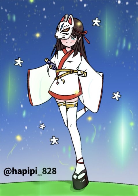 狐のお面のtwitterイラスト検索結果 狐のお面のtwitterイラスト検索結果