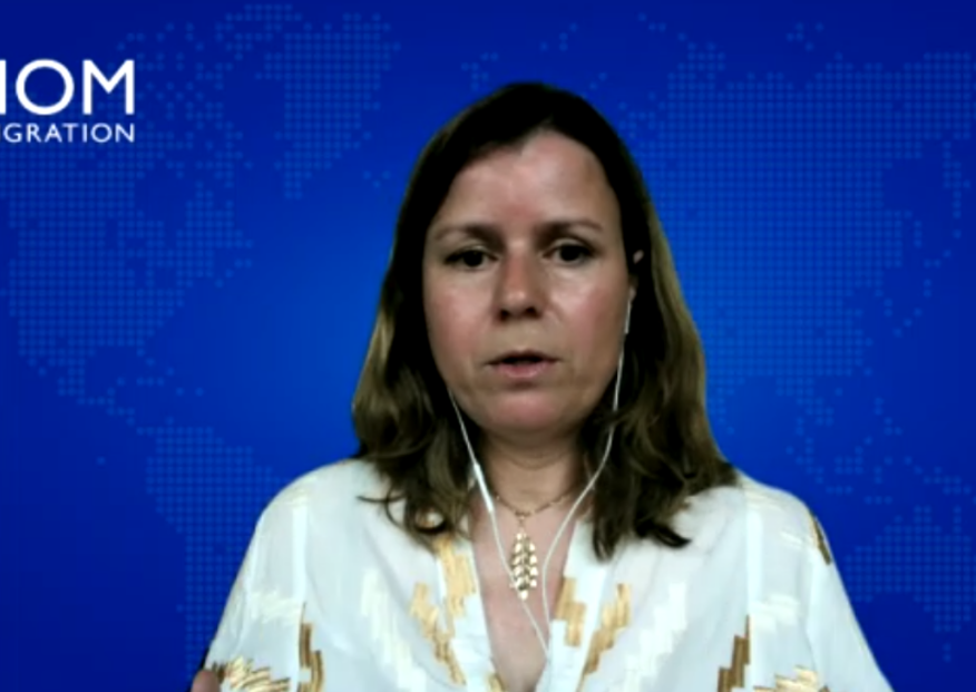 CER_Migracions's tweet photo. Dina Ionesco llama a ejercer una responsabilidad antes los desastres naturales y sus consecuencias, reconociendo que el impacto del cambio climático en la movilidad de las personas @IOM_MECC
@UNmigration #EnvironmentalMigrationWeek https://t.co/h2iCO8egtA