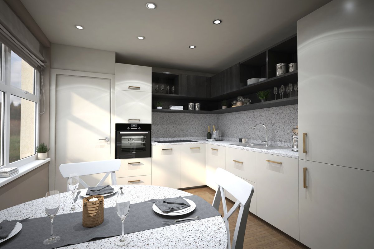 RegentsGateHome's tweet photo. A stylish kitchen, the heart of the home. 
Who likes the modern vibe? 👌 https://t.co/CyG9SB4BDn