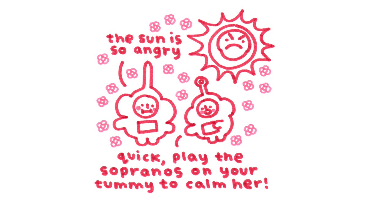 mothcub_'s tweet photo. Please enjoy my Teletubbies fanart 🌞 https://t.co/q3xhS8o3A8